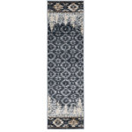 KAS - KAS Chester 5636 Slate Blue Pines Area Rug, Runner - Let's bring nature indoors! Chester is a machine woven collection designed of updated and trendy lodge looks in today's colors. You're sure to enjoy the feel of the woodsy outdoors in the comfort of your home! These rugs are made in Turkey of 100% polypropylene and have a 0.5" pile height.