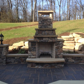 Eldorado Stone Fireplace