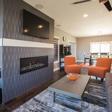 Modern Industrial Parade Home | Custom Home