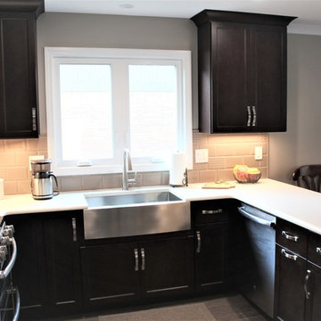 Starmark Kitchen/Half Bath/Laundry in Cherry Stratford in Mocha