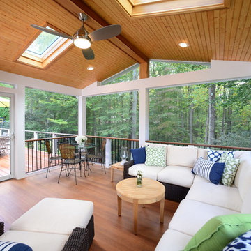Screened Porch and Deck in Potomac, MD