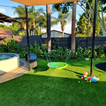 New home and garden building project