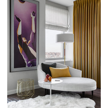 An Art-Filled Penthouse Overlooking Central Park West
