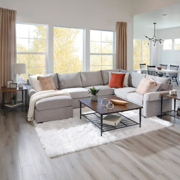 Classic Comfort Meets Modern Flair with the Jennifer Sectional