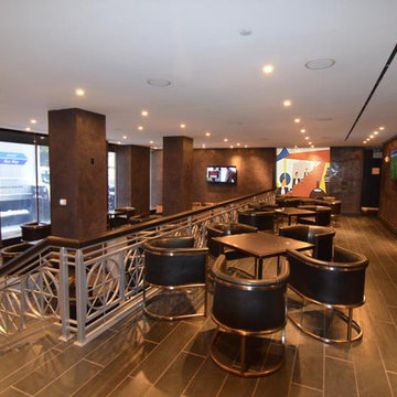 Lexington Hotel, New York — Walter's Jazz Lounge Art Deco Mural
