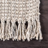 nuLOOM Hand Woven Maui Chunky Loop Rug, Off White, 12'x15'