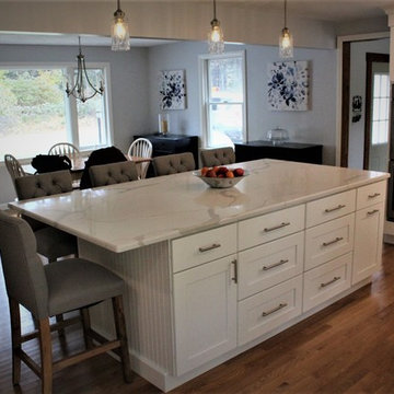 White Shaker Kitchen in Princeton