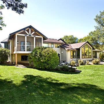 Exterior – Award-Winning Home Renovation – Lake Mary, MN