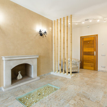 Entrada y Salón estilo clásico