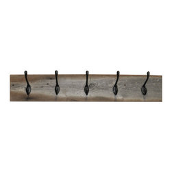 Reclaimed Barnboard Coatracks - Home Improvement