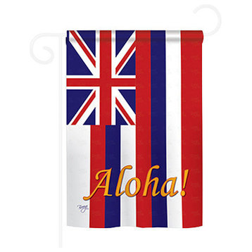 States Hawaii 2-Sided Impression Garden Flag