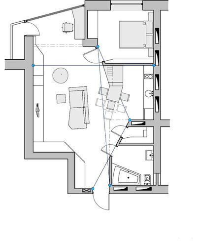 План этажа by Dmytro Aranchii Architects
