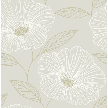 Mythic Dove Floral Wallpaper Bolt
