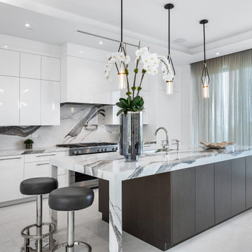 Luxury Staging | Waterfront Townhouse | Highland Beach, FL