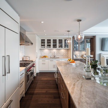 Soft Modern Kitchen | Astro Design Centre | Ottawa, Canada