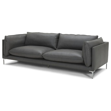 Chabe Modern Gray Full Leather Sofa