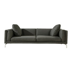 50 Most Por Contemporary Gray Sofas Couches For 2018 Houzz Karl Basil Modern Contemporary Sofa Charcoal Material Cashmere Sofas