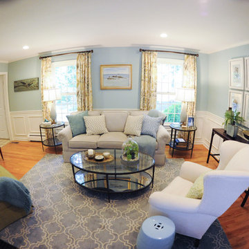 Cool Crisp Living Room