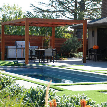 Napa golf course edge contemporary
