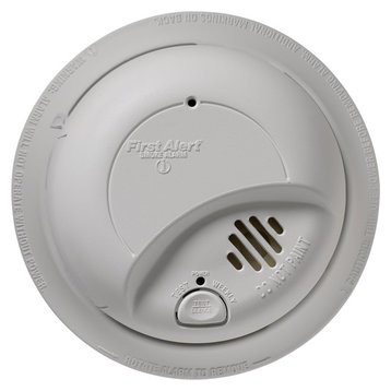 First Alert Smoke Detector, Ionization, 85 Db, 6/Pack
