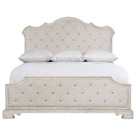 Bernhardt Mirabelle King Upholstered Panel Bed