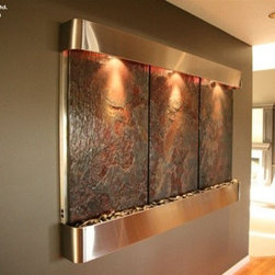 Trinity Falls Wall Fountain - Indoor Fountains