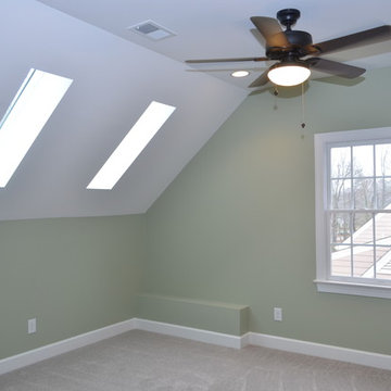Charleston Village, Apex, NC ~ Attic Finishing