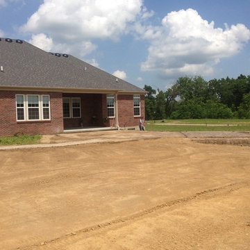 Lexington run patio/sidewalk