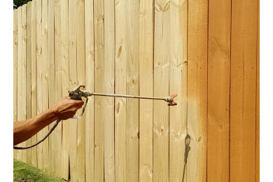 Wooden Fence Staining and Sealing