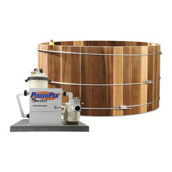 8' x 4' Cedar Hot Tub with 11kW Power Pak&reg; - Hot Tubs