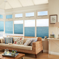 Trilite&trade; Top-Down, Bottom-Up Pleated blinds - Cellular Shades