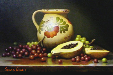 Food Art, original oil paintings and quality giclee on canvas.