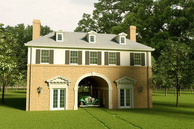 Example of a classic exterior home design in Wilmington