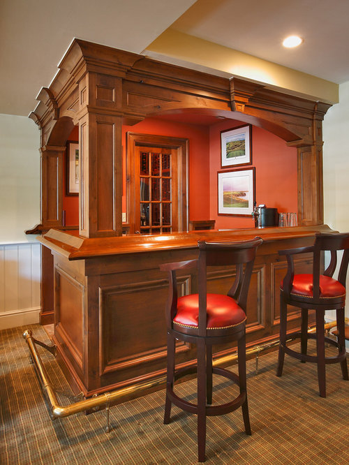 English Pub Style Bar Houzz