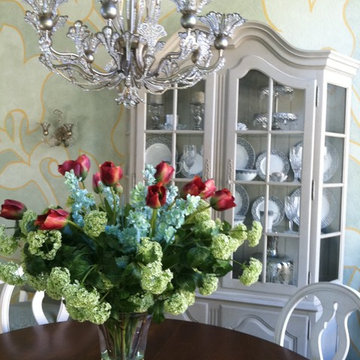 Alia Residence French Country Living & Dining Rooms