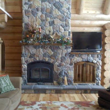 Rustic Fireplaces