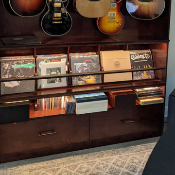 Custom Guitar Display Cabinet Showcase Your Musical Instruments