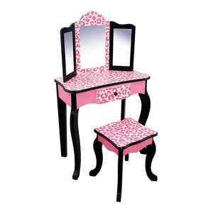 teamson polka dot vanity