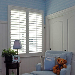 Highpoint Solid Poly Shutter - Vertical Blinds
