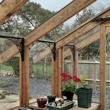 Garden Shelter - Lean-to Greenhouse