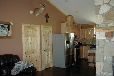 Home design - rustic home design idea in Other
