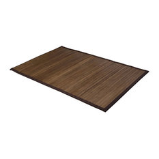 Tapis de bain bambou taupe 50 x 80cm