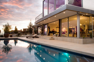 Example of a pool design in Salt Lake City