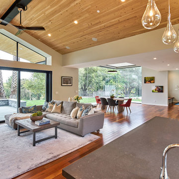 Portola Valley Contemporary Ranch Remodel