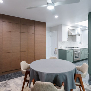 Custom cabinet storage, CCW, Encore Collection, Manhattan Door