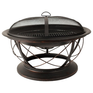 Roman Fire Pit Traditional Fire Pits By Fire Sense Houzz