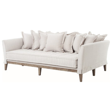 Theory Upholstered Daybed Couch - Light Sand