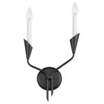 Maxim Lighting - Maxim Lighting Calyx - 2 Light Wall Sconce, Black Finish - An arrangement that features Black tubing bouqueteCalyx 2 Light Wall S Black *UL Approved: YES Energy Star Qualified: n/a ADA Certified: YES  *Number of Lights: 2-*Wattage:40w Incandescent bulb(s) *Bulb Included:No *Bulb Type:Incandescent *Finish Type:Black