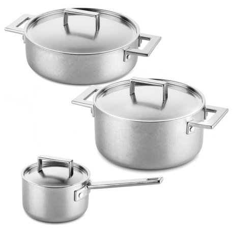 Attiva Pewter Kitchen Set 6-Piece Set