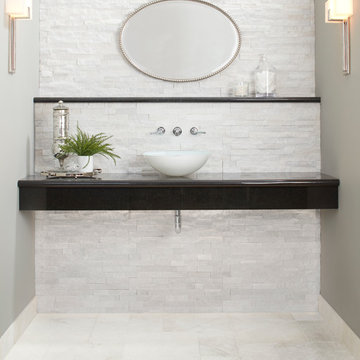 Glacier Split Face Quartzite Panel Ledger